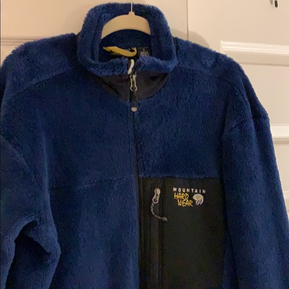 Mountain Hardware XL Blue Fleece Jacket
